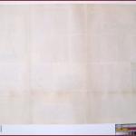 Оборотная сторона стенной газеты «Не сдадимся» (№ 1) после реставрации