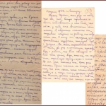 Письма Аксамитных, апрель – май 1942 г. РГАЭ. Ф. 111. Оп. 1.