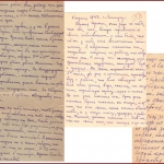 Письма Аксамитных, апрель-май 1942 г. РГАЭ. Ф. 111. Оп. 1.