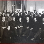 НТО при ВСНХ.Ю.Н.Флаксерман в 1 ряду 3-й слева.1925 г. РГАЭ.Ф.165.Оп.1.Д.71.Л.2.