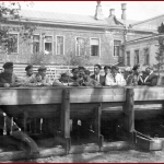 Сотрудники ЦАГИ.Ю.Н. Флаксерман 10-й слева.1925 г.РГАЭ.Ф.165.Оп.1.Д.71.Л.6.