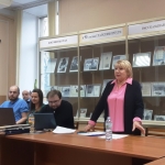 Выступает М.М. Альтман