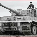 Немецкий танк «Тигр» (Т-VI). 1943 г. Из открытых источников.